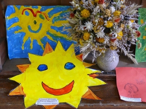 Velikonoční výstava - práce dětí z MŠ Letovice