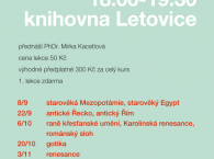 Cyklus přednášek z dějin umění