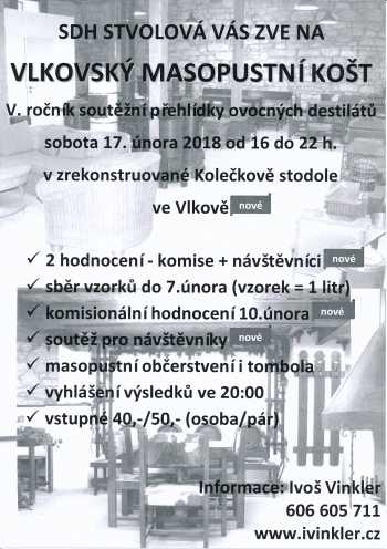 Vlkovský masopustní košt