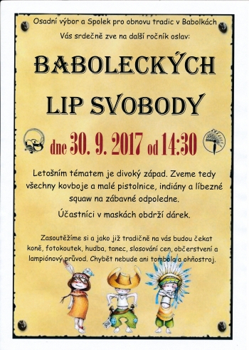 Oslava Baboleckých lip svobody