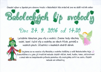 Oslavy Baboleckých lip svobody