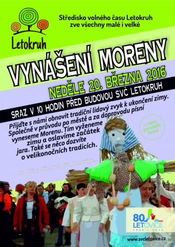 Vynášení Moreny v Letovicích